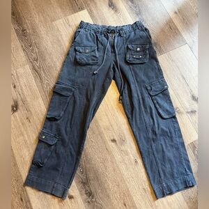 Free People Tahiti cargo pants size small